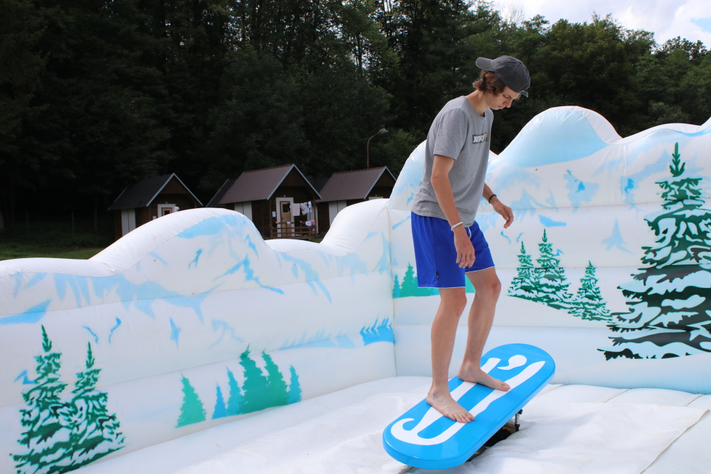 Snowboarďáci